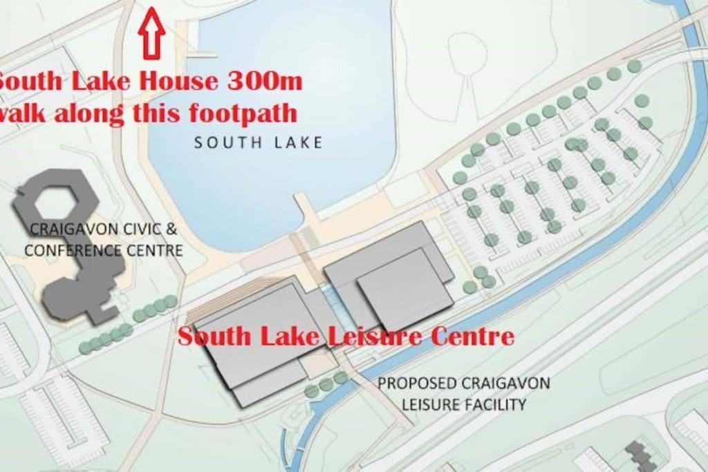 South Lake House - 300M To South Lake Leisure Centre Villa Derrymacash Bagian luar foto